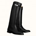 AAA Replica Hermes Jumping Boots In Black Calfskin HD856Oy84