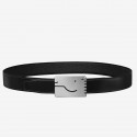 Hermes Black A Cheval Belt Buckle 32 MM Reversible Leather HD264tg76