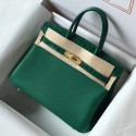 Replica Hermes Touch Birkin 30cm Limited Edition Green Bag HD2026ui32