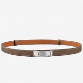 AAAAA Hermes Kelly 18 Belt In Taupe Epsom Leather HD869aM93