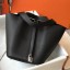 AAA 1:1 Hermes Picotin Lock 18 Bag In Black Clemence Leather HD1797Zg39