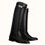 AAA Replica Hermes Jumping Boots In Black Calfskin HD856Oy84