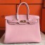 AAAAA Hermes Birkin 40 Handmade Bag In Pink Clemence Leather HD1892aM93