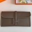 Hermes Jige Elan 29 Clutch Bag In Taupe Epsom Leather HD834Ri95