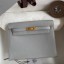 Hermes Kelly Danse II Bag In Blue Glacier Evercolor Calfskin HD1017sY95