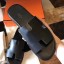 Replica AAA Hermes Black Swift Izmir Sandals HD289GF79